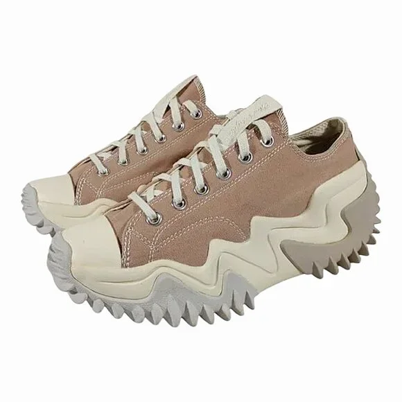 Converse Run Star Motion Chunky Platform Sneakers Canvas Lowtop Pink 9.5W/7.5M - Picture 2 of 13